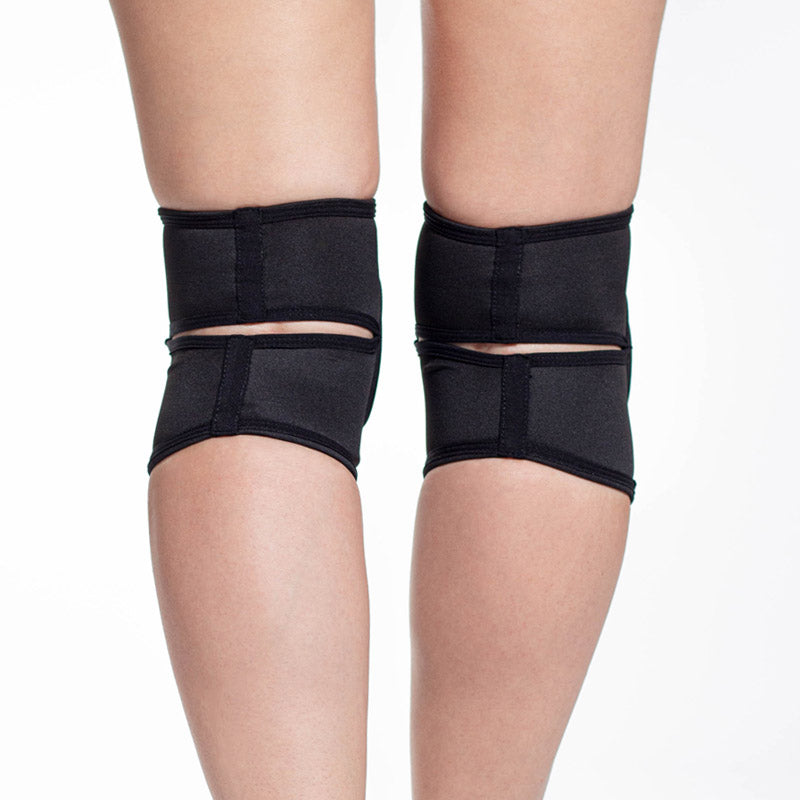 Sleek Black Classic Knee Pads