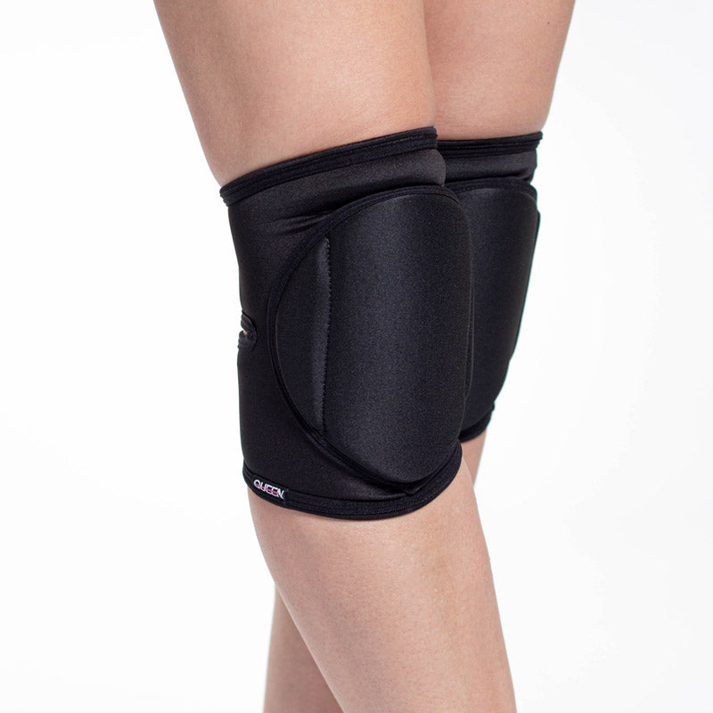 Sleek Black Classic Knee Pads
