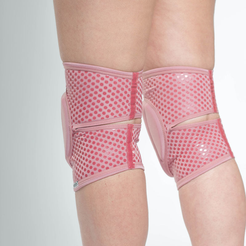 Dusty Rose Grippy Knee Pads
