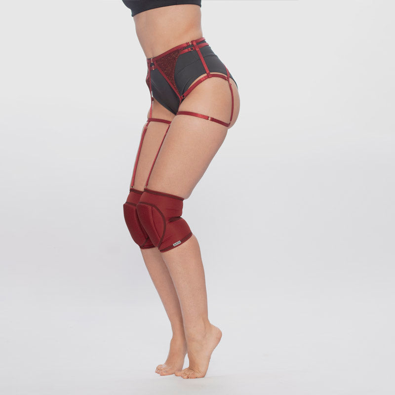 Cherry Shine Garter Belt