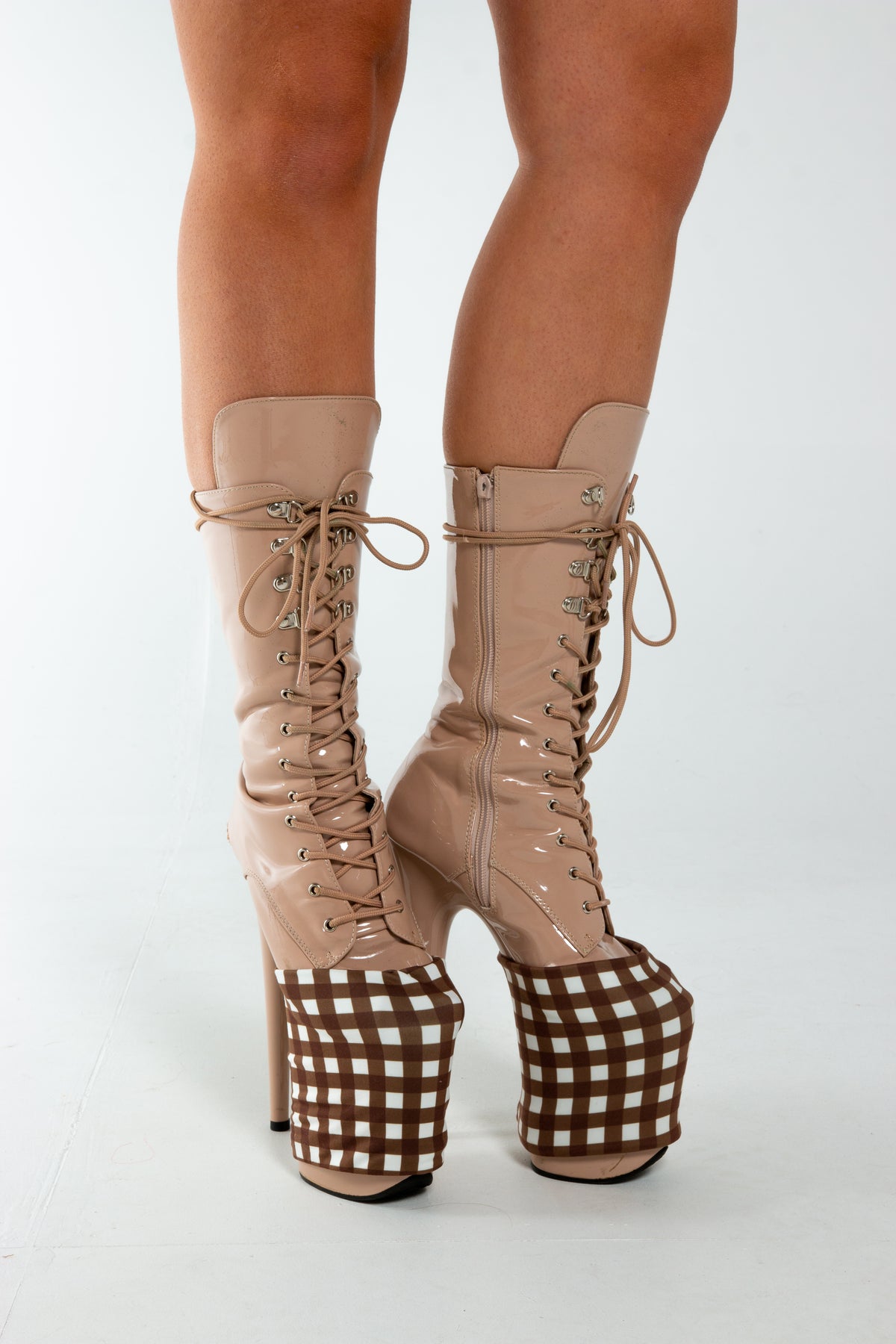 Gingham Reversible Shoe Protectors