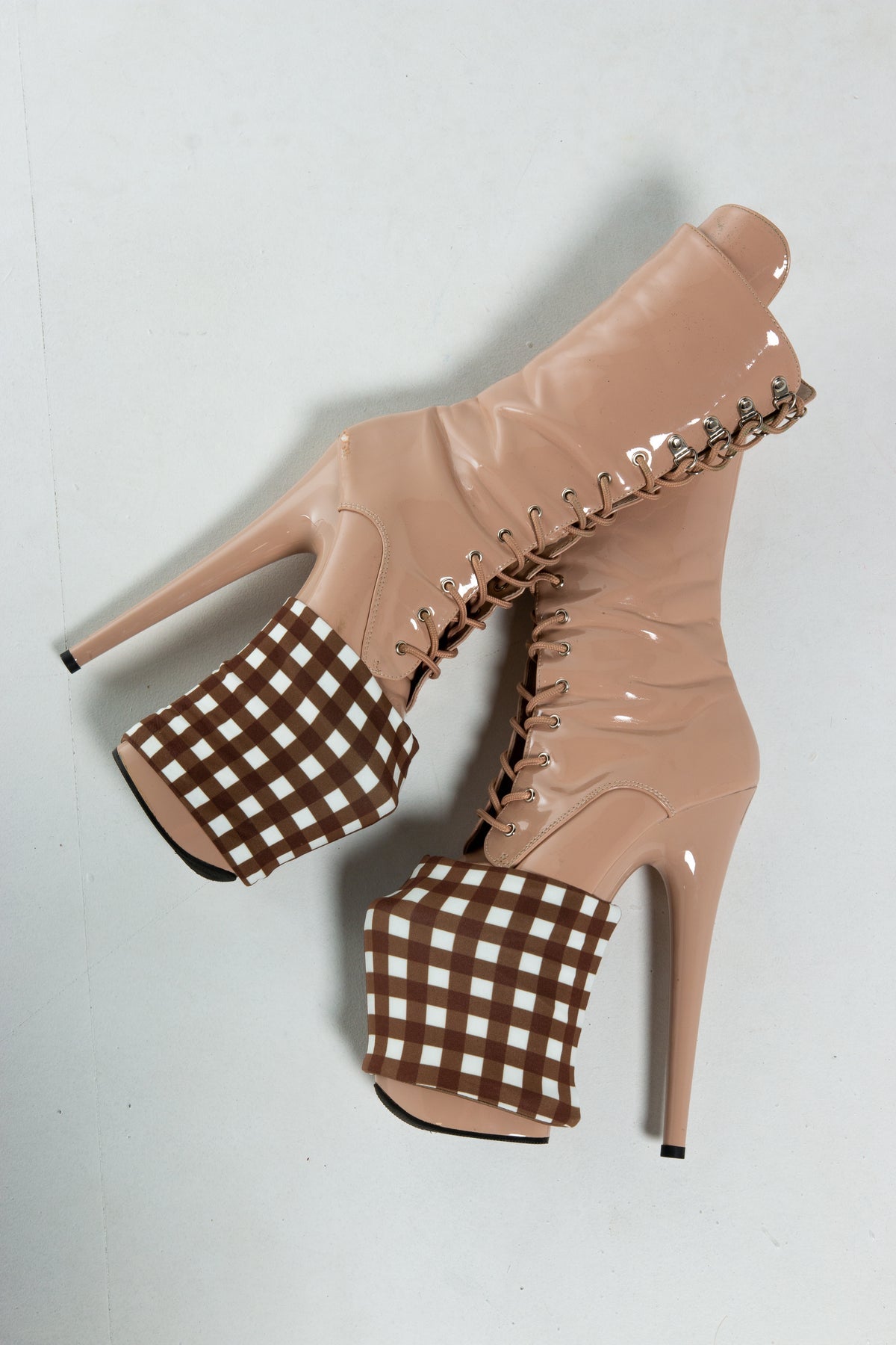 Gingham Reversible Shoe Protectors