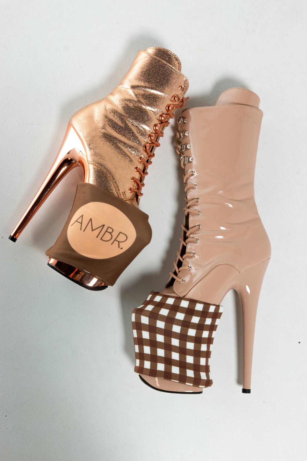 Gingham Reversible Shoe Protectors