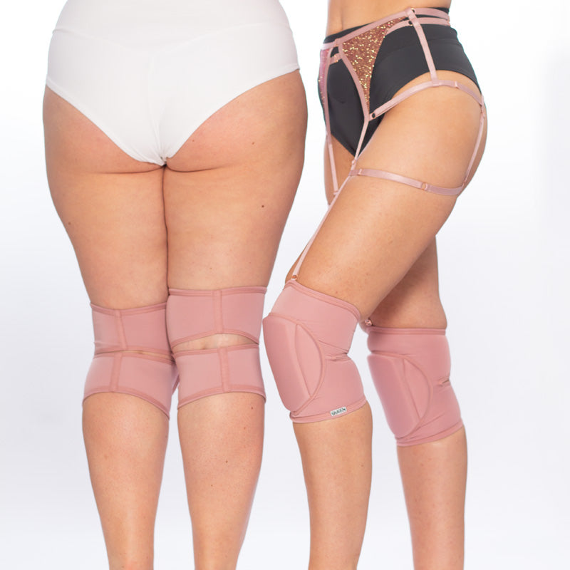 Rose Shine Garter Belt