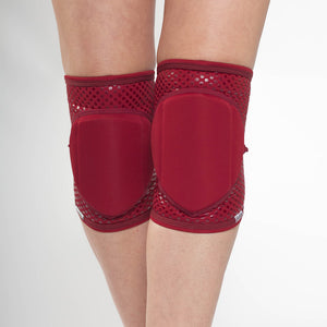 Cherry Grippy Knee Pads