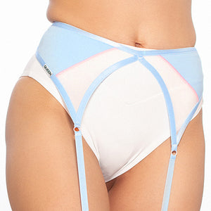 Sweet Blue Garter Belt